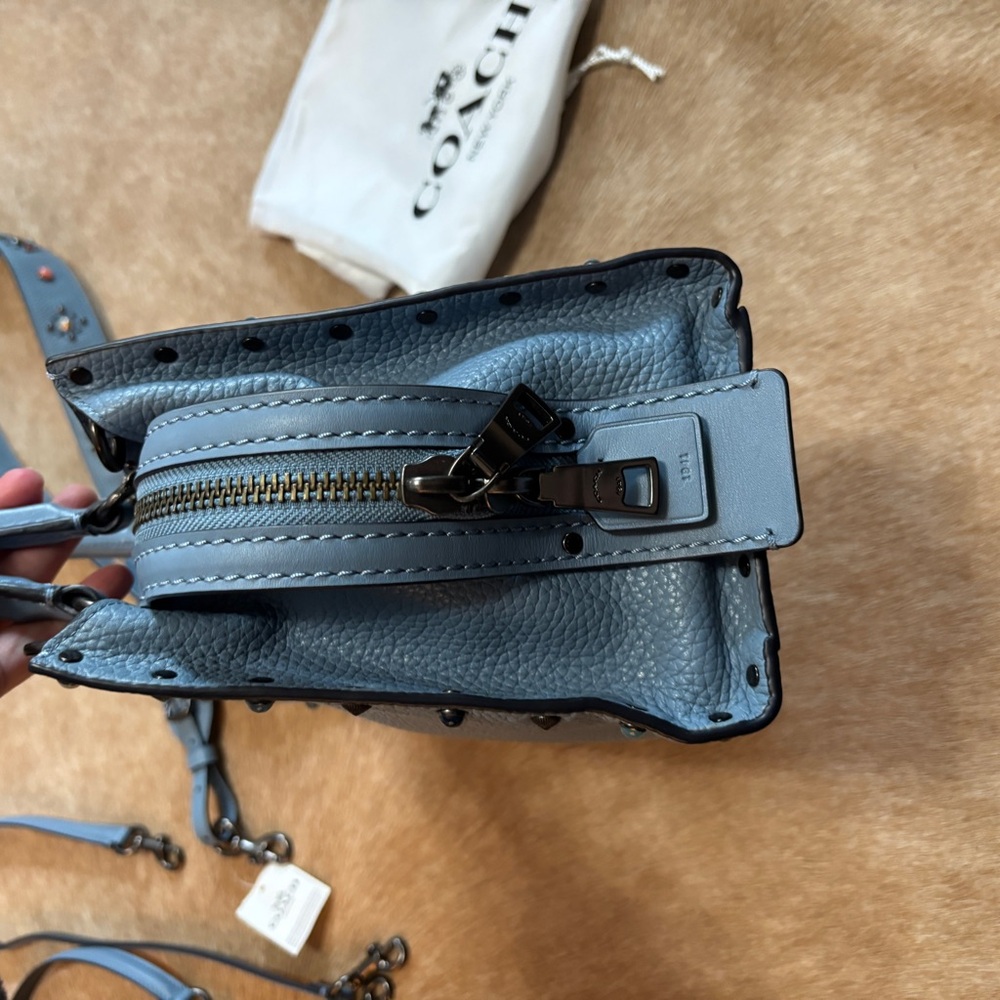 Coach Rogue 25 with rivets light blue - Picture 7 of 8